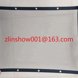 Transparent Holographic Mesh 3D Hologram Hologram Gauze 7mx30m Stage Projection Screen Outdoor Exhibition Museum Customizable