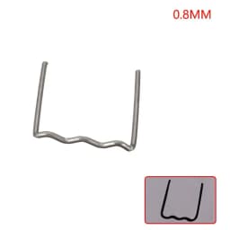100pc Welding Nail Gun Nails Hot Stapler Staples 0.8/0.6mm For Plastic Welder Hot Welding Machine Welding Bumper Car Repair Kit