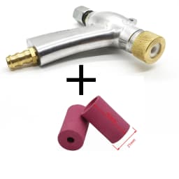 Air Sandblaster Gun and Sandblasting Nozzles for 990L/1200L Sand Blasting Cabinet Sandblaster Parts
