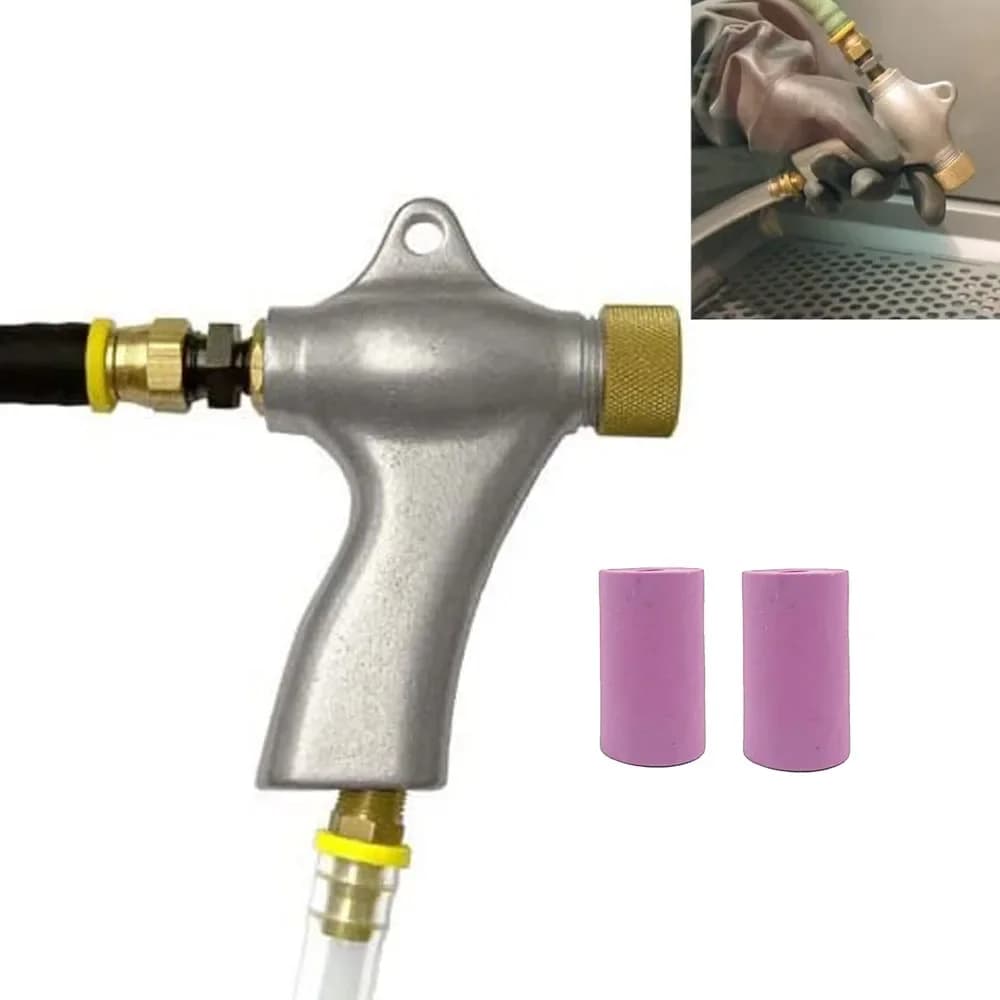 Air Sandblaster Gun and Sandblasting Nozzles for 990L/1200L Sand Blasting Cabinet Sandblaster Parts