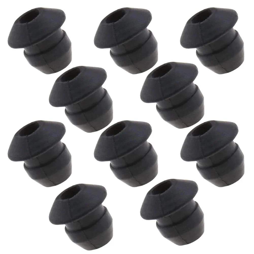 Efficiently Seal Your Lawn Mower\\\'s Fuel Tank With 10pcs Rubber Hose Grommets Designed To Fit Various Models Perfectly