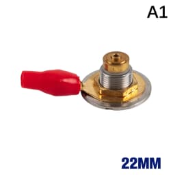 1pcs 15MM 22MM Stainless Steel 510 Adapter Connector DIY Spring Loaded 510 Connector With Floating Pin Accessories
