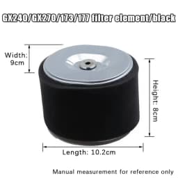 Gasoline Engine Air Filter Element For GX270/GX390/GX420 Gasoline Engine Repairing Replacement Tool Accessories