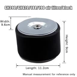 Gasoline Engine Air Filter Element For GX270/GX390/GX420 Gasoline Engine Repairing Replacement Tool Accessories