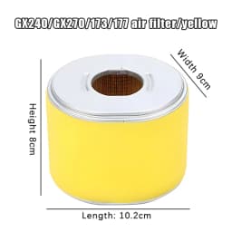 Gasoline Engine Air Filter Element For GX270/GX390/GX420 Gasoline Engine Repairing Replacement Tool Accessories
