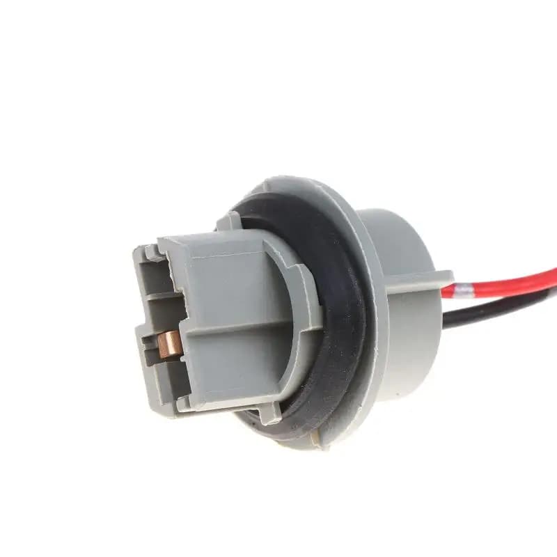 T20 7443 W21W 7440 Brake Light Socket Adapter Female Plug for Car Retrofit Tail Light Harness Anti Corrosion Connector