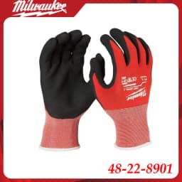 Milwaukee 48-22-8901 Work Gloves Heavy-Duty Grip Safety Gloves for Construction Workers & Tradesmen
