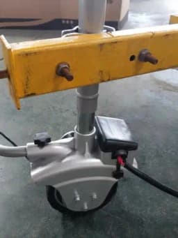12V Motorised Jockey Wheels Electric Power Mover Maneuver Trailer Boat 350W Striker Power Jockey Wheel Foldable