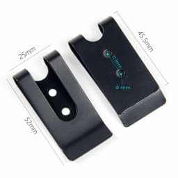10 Pieces Metal Belt Clip Holster Clamp Buckle Spring Hook For DIY Bag Pouch Leather Kydex Sheath