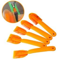 5PCS Rubber Caulking Tool Caulk Finishing Tool Multifunctional Sealant Spatula Spreader Silicone Caulk Finishing Smoothing Tool