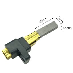 Cleaner Parts 6.5X11X32mm High Quality Carbon Brushes Replacement Motor Carbon Brush Vacuum Cleaner Carbon Brush Holder