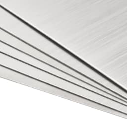 Uxcell 20Pcs Blank Metal Card 100x60x0.4mm Brushed 201 Stainless Steel Plate for DIY Laser Printing Engraving Dark Gray Silver