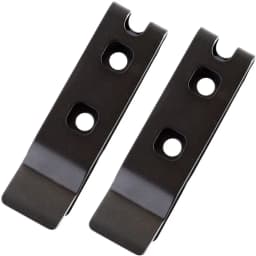 2PCS/LOT Kydex Holster Quick Clips with Screw Tactical Sheath Holster Stainless Steel Belt Clip