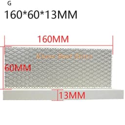 Honeycomb Ceramic Soldering Plate, Infrared Burner, Burning Plate, Roast Duck, Gas, Gas Stove, Ceramic Plate, Natural Gas Panel
