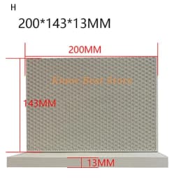 Honeycomb Ceramic Soldering Plate, Infrared Burner, Burning Plate, Roast Duck, Gas, Gas Stove, Ceramic Plate, Natural Gas Panel