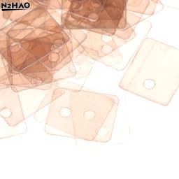 100PCS Silicone TO-220 Mica Insulation Pad Heat Insulation To-220 Insulation Pads Silicone Mica Sheet Insulation