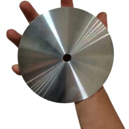 Zinc Plate Jewelry Gem Polishing Flat Lap Wheel 8" 200mm 12.7 Hole Disc Lapping Polishing Disc Paste Angle Machine