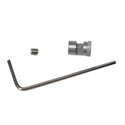 3Pcs/set 110 Thumb Stud Push Cutter Button 416 Steel Material 110 Screw Pusher Screw With Hex Wrench Tool Copper Black White