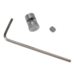 3Pcs/set 110 Thumb Stud Push Cutter Button 416 Steel Material 110 Screw Pusher Screw With Hex Wrench Tool Copper Black White