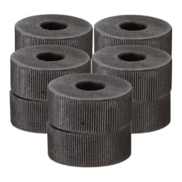 2pcs 19*8mm Knurling Tool Silver Single Straight Wheel Linear Knurl Tool 0.8-2.0mm Pitch