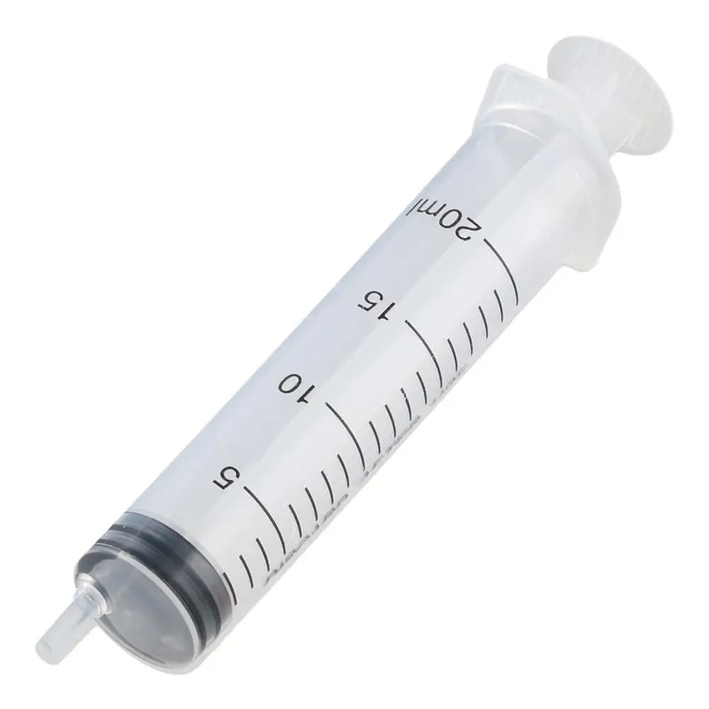 1/10pcs 20ml Plastic Syringe Syringes Reusable Pump Measuring Feeding Ink Big Syringe Hydroponics Nutrient Pet Feeder