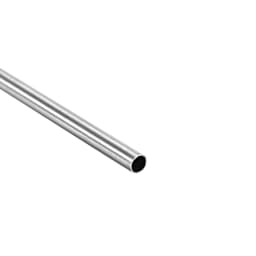 Uxcell 2Pcs 304 Stainless Steel Round Tubing 3mm 4mm 5mm OD 250mm Length Seamless Straight Pipe Tube 0.2mm-1mm Wall Thickness
