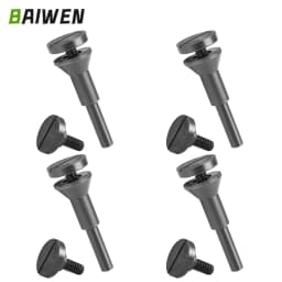 1-4pcs Mounting Mandrel for Circular Saw Blade Cut-Off Wheel 6.35mm Shank Holder for Die Grinder Rotary Tool