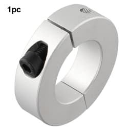 1PC Retaining Ring 6/8/10/22/28/32/40mm Aluminum Alloy Two Piece Clip Collar Anti-corrosion Treatment Interchangeable