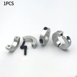 1PC Retaining Ring 6/8/10/22/28/32/40mm Aluminum Alloy Two Piece Clip Collar Anti-corrosion Treatment Interchangeable