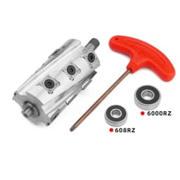 Woodworking Electric Press Planer Spiral Knife Shaft Hand-held Electric Planer Spiral Cutter Aluminum Alloy Cross Cutting Planer