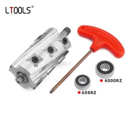 Woodworking Electric Press Planer Spiral Knife Shaft Hand-held Electric Planer Spiral Cutter Aluminum Alloy Cross Cutting Planer