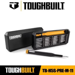 TOUGHBUILT High Hardness Aluminum Alloy Steel Cutter Head High Torque Rubber Handle Screwdriver Sold Separately Hand Tools