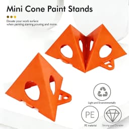 Painters Pyramid Stands,Door Stands for Painting, Door Painting Stand, Paint Pyramids, Canvas Stand for Paint Pouring