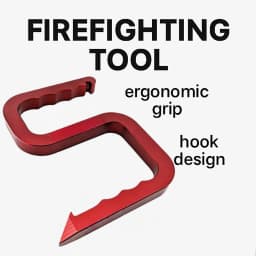 Snagger Tool for Firefighting Firefighter Hose Handling Tool Lightweight Durable Gear for Firefighters