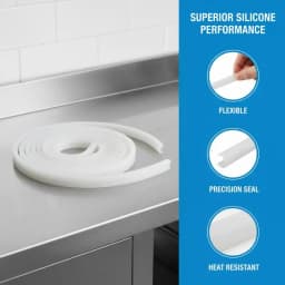 400/500/600 Vacuum Machine Sealing Strip Silicone Vacuum Food Packaging Machine Accessories Rubber Sealing Ring 6*12