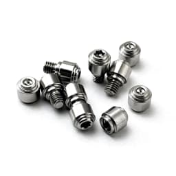 1piece Titanium Alloy Folding Knife Thumb Stud Pushed Screws for BM Bugout 535 Knives Rivet DIY Accessories