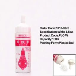 TAJIMA Fine Chalk Powder 180g for Powder Hopper Clearly Line Blue/White/Pink Sealing Powder Bottle Not Damp No.PLC Series