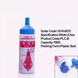 TAJIMA Fine Chalk Powder 180g for Powder Hopper Clearly Line Blue/White/Pink Sealing Powder Bottle Not Damp No.PLC Series