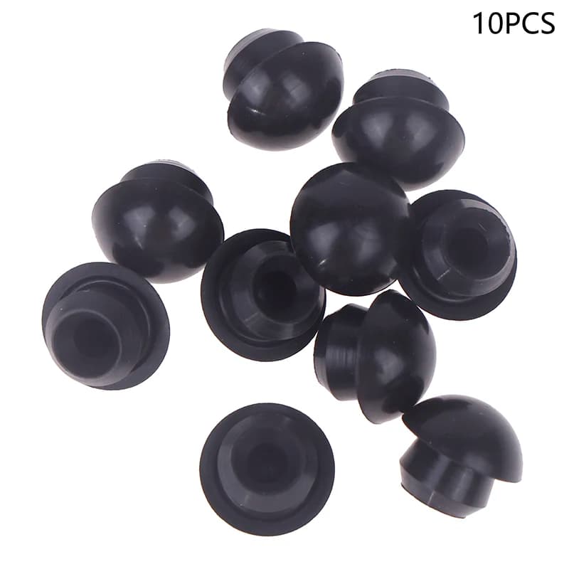 10 PCS Solid Tire Wheel Hub Cap Rubber Plug For M365 Pro 1S Mi3 Electric Scooter Max G30 G30D G30LP Wheel Air Hole Parts