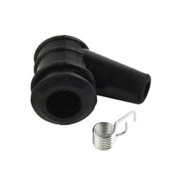 Rubber Spark Plug Cap Cover For 5mm HT Lead Black Rubber Products For Mower Blower Strimmer String Trimmer Parts Accessories
