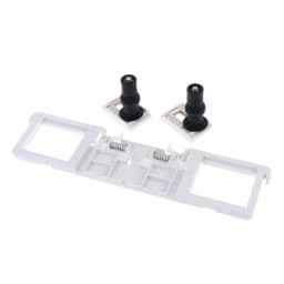 Toilet Seat Lid Fixing Plate Buckle Fastener Expansion Screws For Lavatory Lid Closestool Cover Fixed Parts