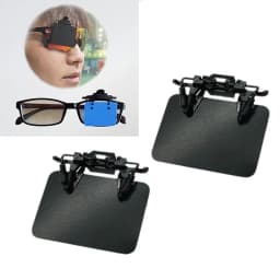 International Standard Shooting Glasses Blinders Occluder Clip Patches Eye Mask Aim Assistance Glasses Patches Enduring