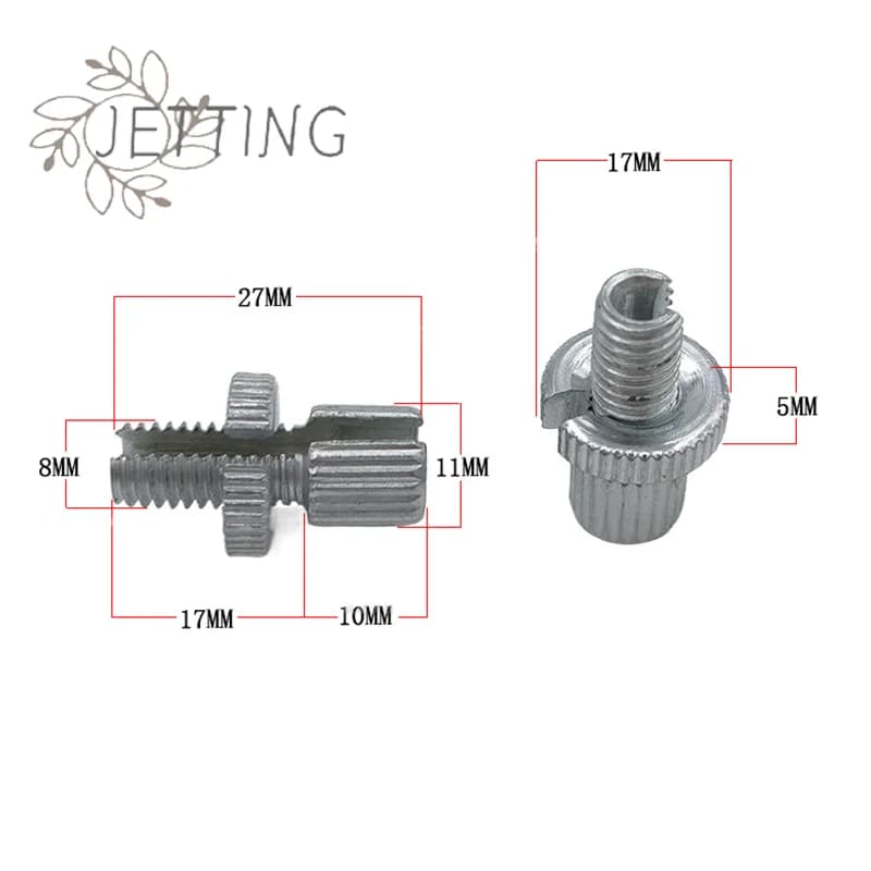 Hot 2pcs 30*M6 Clutch Brake Cable Adjuster Regulating Screw For Motorcycle Bicycle Clutch Brake Adjustment Screw