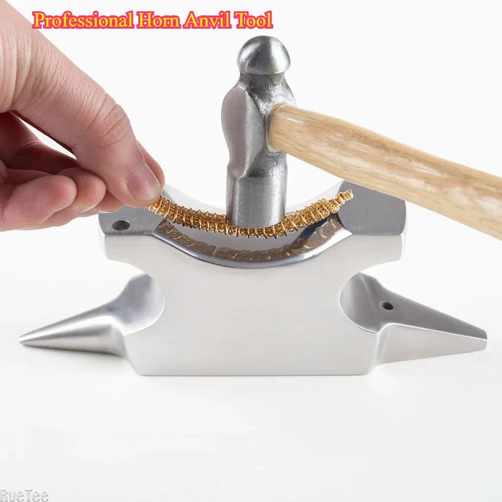 Professional Horn Anvil Tool - Precision Ring Shaping & Metal Straightening for Jewelry Making & Repair