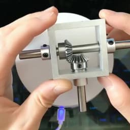 Transmission Reversing Gearbox Dual Output Shaft Bevel Gear Angle Converter Speed Ratio 1:1 Alloy Frame 90 Degree Right Angle