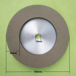 Diamond Grinding Disc 150mm 6"x13mm Hole for Grinding Steel Knife Scissors Electric Shears Ceramic Gem Polishing Wheel