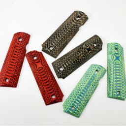 1pair tactics pistol 1911 Full size Grips 3 Color G10 Grips custom Grips CNC Material 1911 accessories