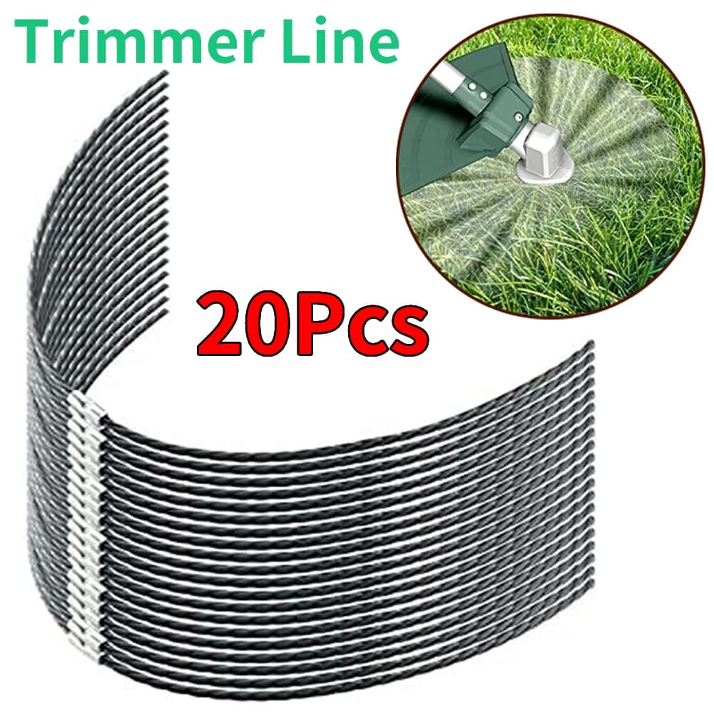 20Pcs Replacement Trimmer Line Brushcutter Mower Line For Bosch F016800431&F016F04841 For AFS 23 To 37 Garden Tool Accessory