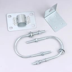 20/25/32mm Omni Fiberglass Antenna Clip Anti-falling Bracket Holder U Bolts Installation Clamp Holding Pole Fixation