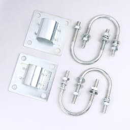 20/25/32mm Omni Fiberglass Antenna Clip Anti-falling Bracket Holder U Bolts Installation Clamp Holding Pole Fixation